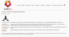 Desktop Screenshot of club-ebios.org