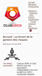 Mobile Screenshot of club-ebios.org